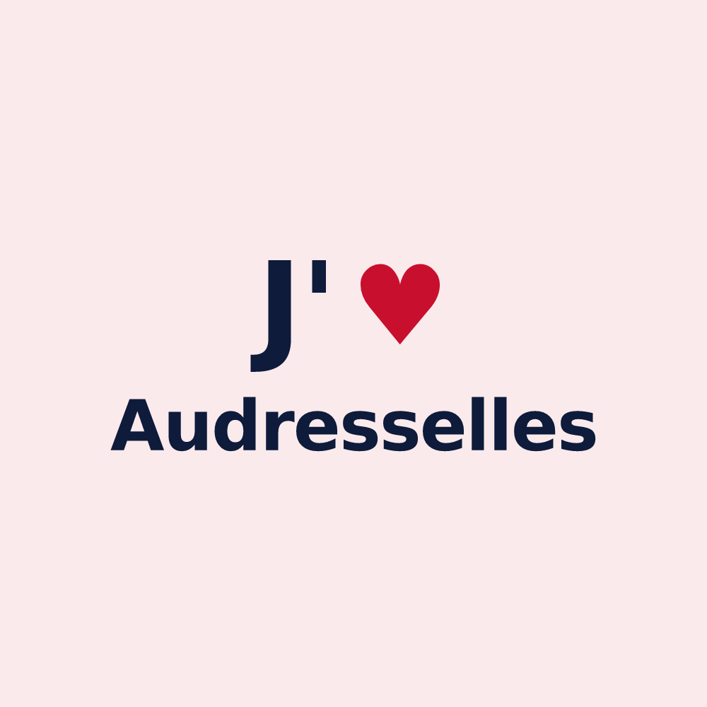 Magnet personnalisé Audresselles — design J'aime Audresselles