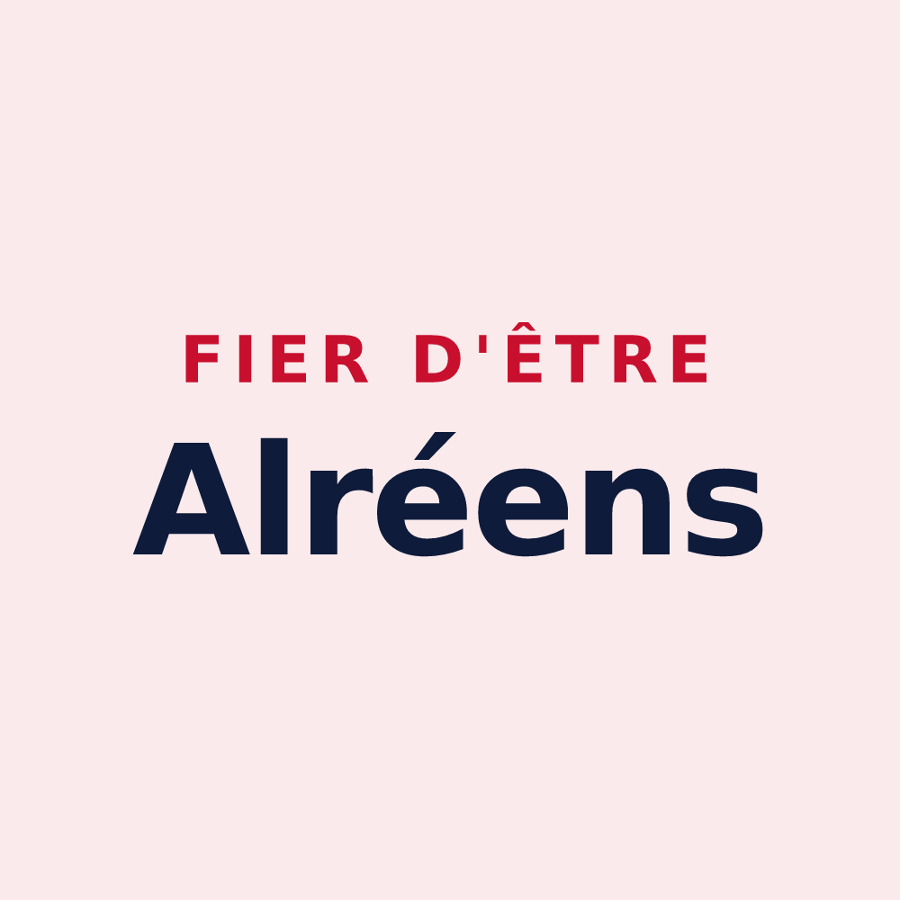 Magnet « Fier d'être Alréens » — design pour Auray
