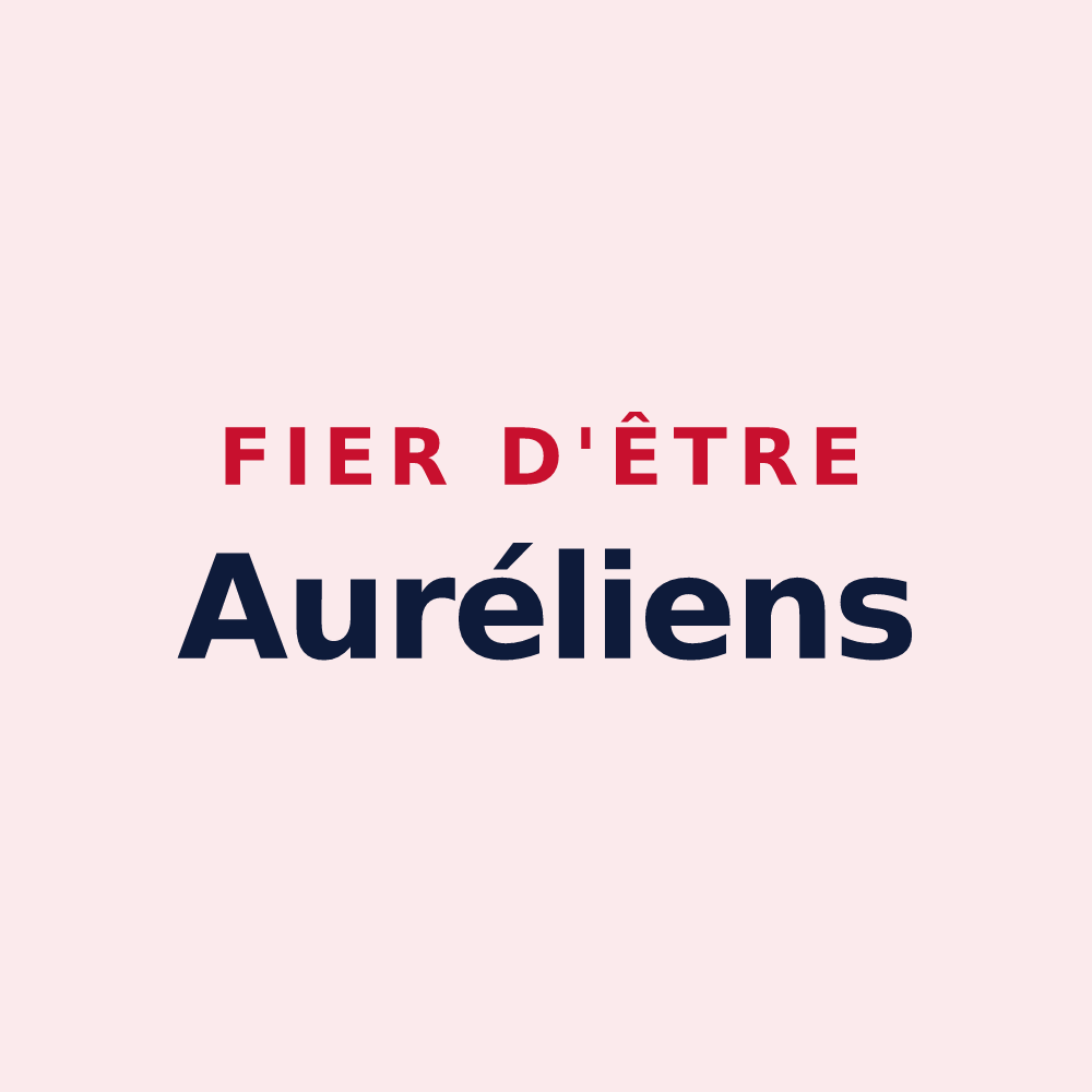 Magnet « Fier d'être Auréliens » — design pour Aurel