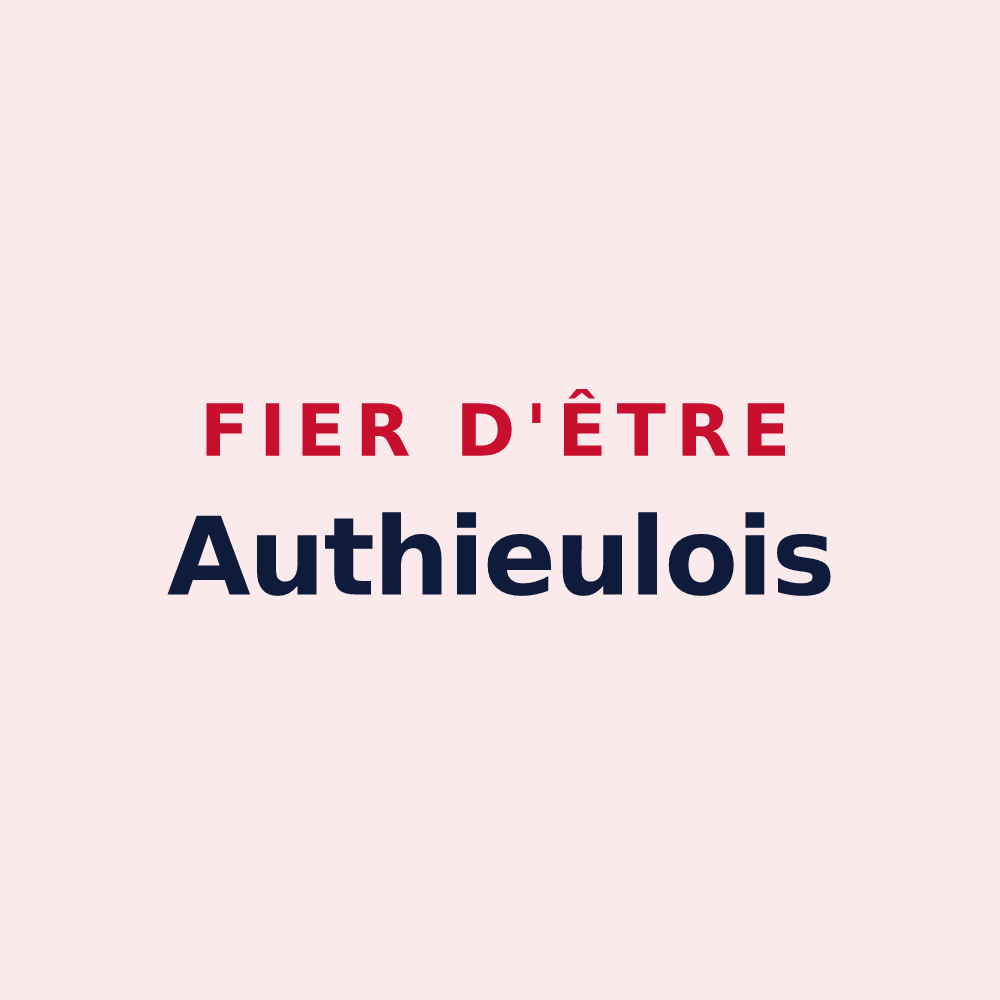 Magnet « Fier d'être Authieulois » — design pour Authieule