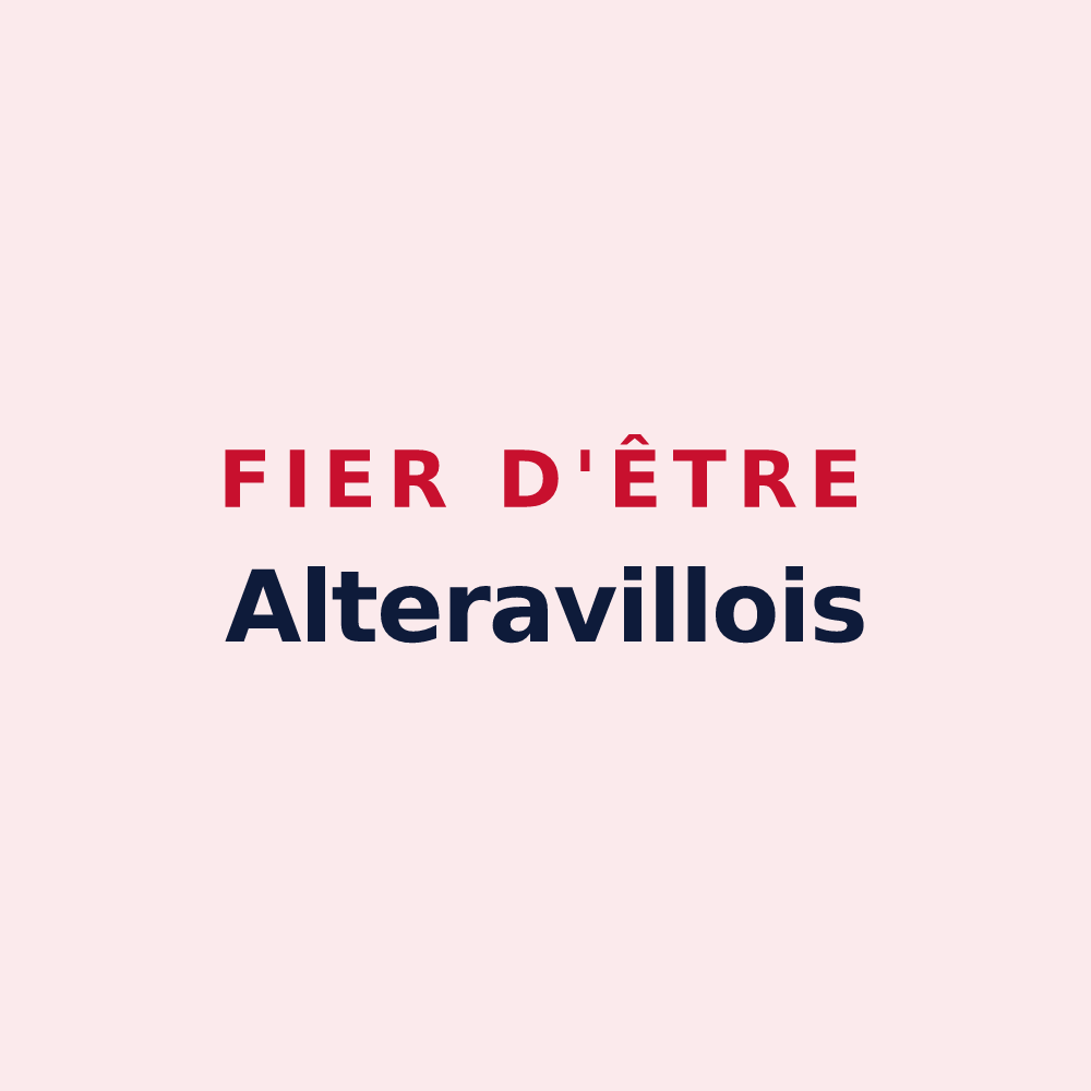 Magnet « Fier d'être Alteravillois » — design pour Autreville