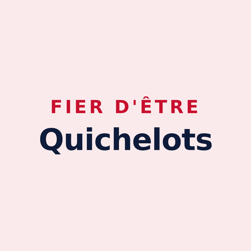 Magnet « Fier d'être Quichelots » — design pour Auxelles-Haut
