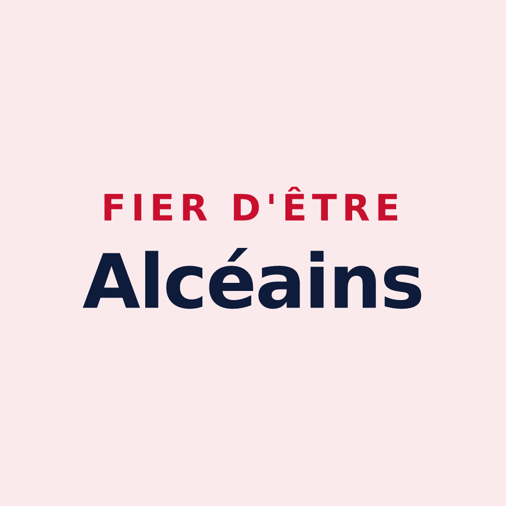 Magnet « Fier d'être Alcéains » — design pour Auxey-Duresses