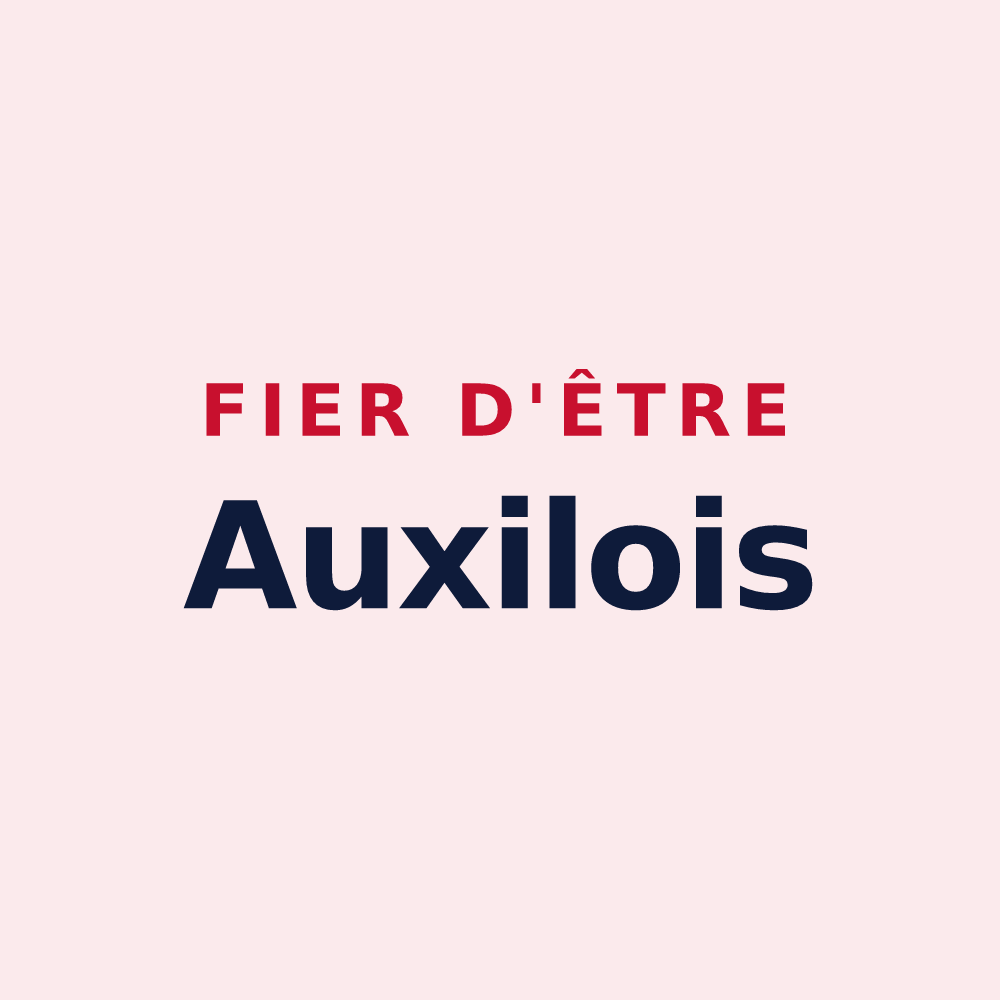 Magnet « Fier d'être Auxilois » — design pour Auxi-le-Château