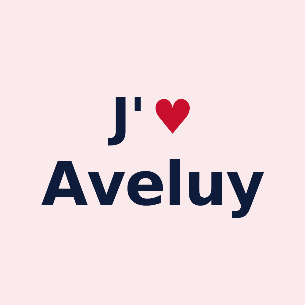 Magnet personnalisé Aveluy — design J'aime Aveluy
