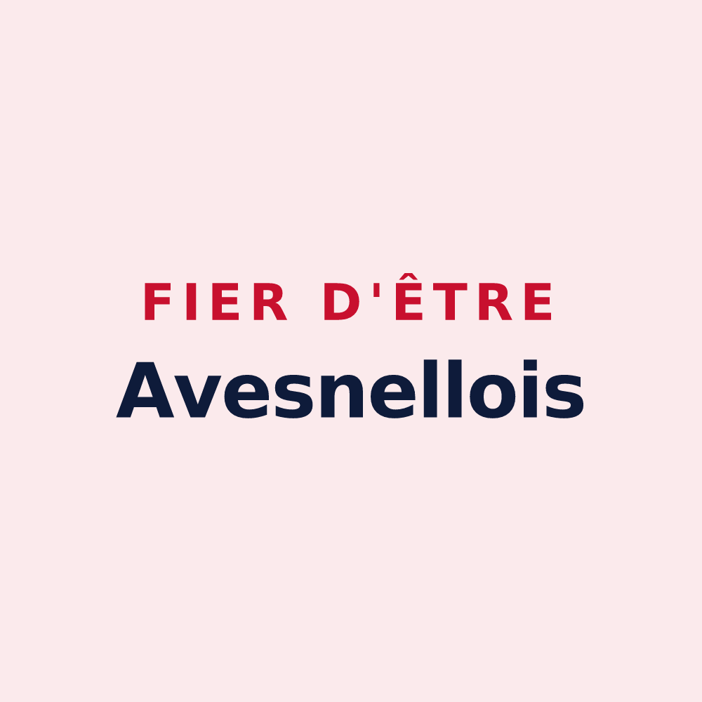 Magnet « Fier d'être Avesnellois » — design pour Avesnelles