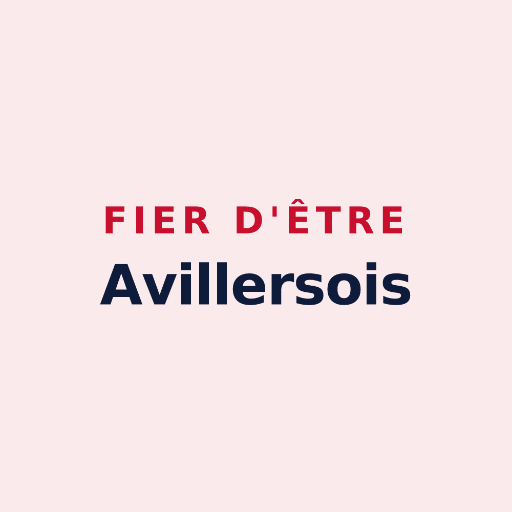 Magnet « Fier d'être Avillersois » — design pour Avillers