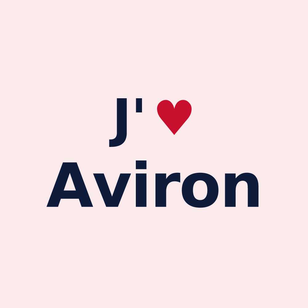 Magnet personnalisé Aviron — design J'aime Aviron
