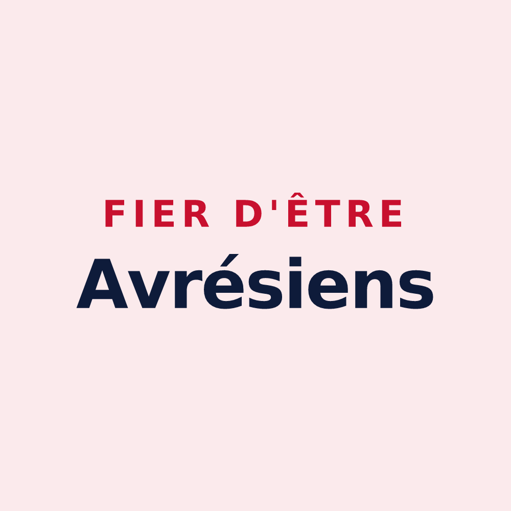 Magnet « Fier d'être Avrésiens » — design pour Avrée