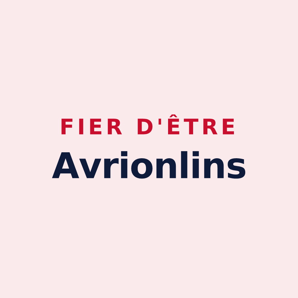 Magnet « Fier d'être Avrionlins » — design pour Avrieux