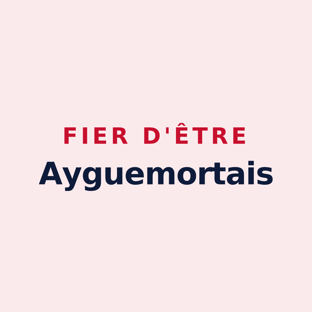 Magnet « Fier d'être Ayguemortais » — design pour Ayguemorte-les-Graves