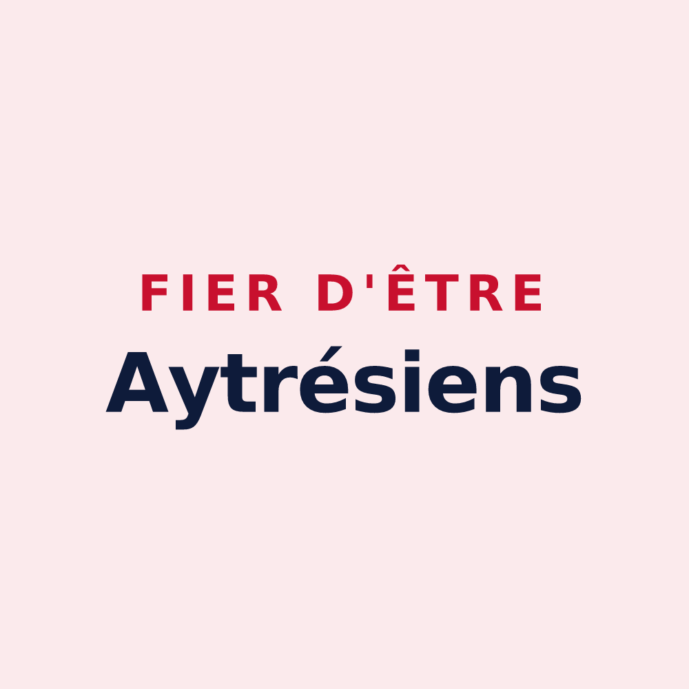 Magnet « Fier d'être Aytrésiens » — design pour Aytré