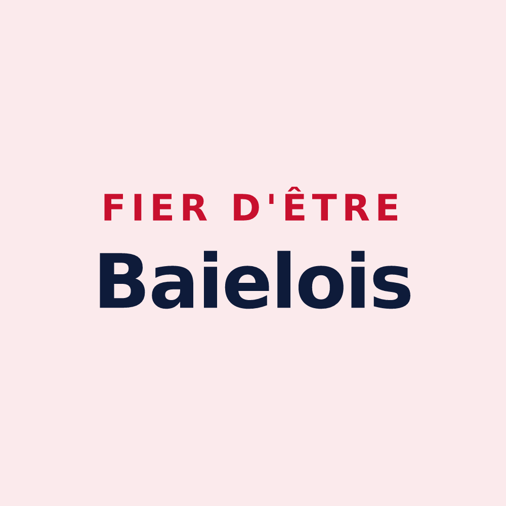 Magnet « Fier d'être Baielois » — design pour Balot