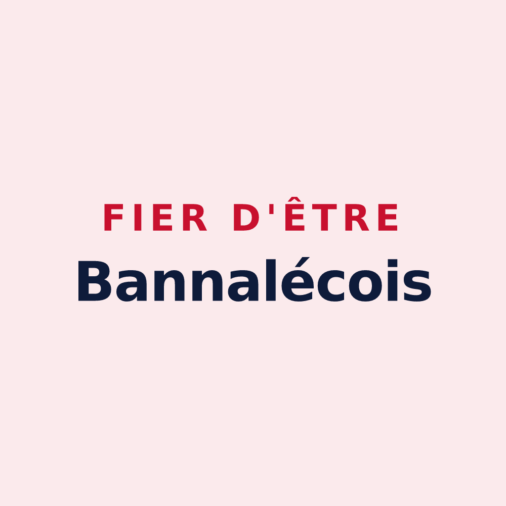 Magnet « Fier d'être Bannalécois » — design pour Bannalec
