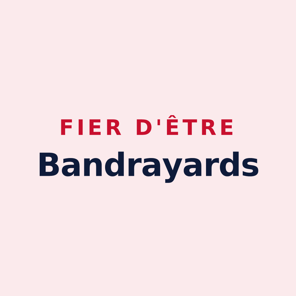 Magnet « Fier d'être Bandrayards » — design pour Bannans