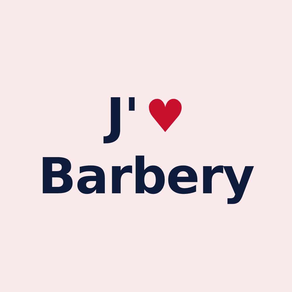 Magnet personnalisé Barbery — design J'aime Barbery
