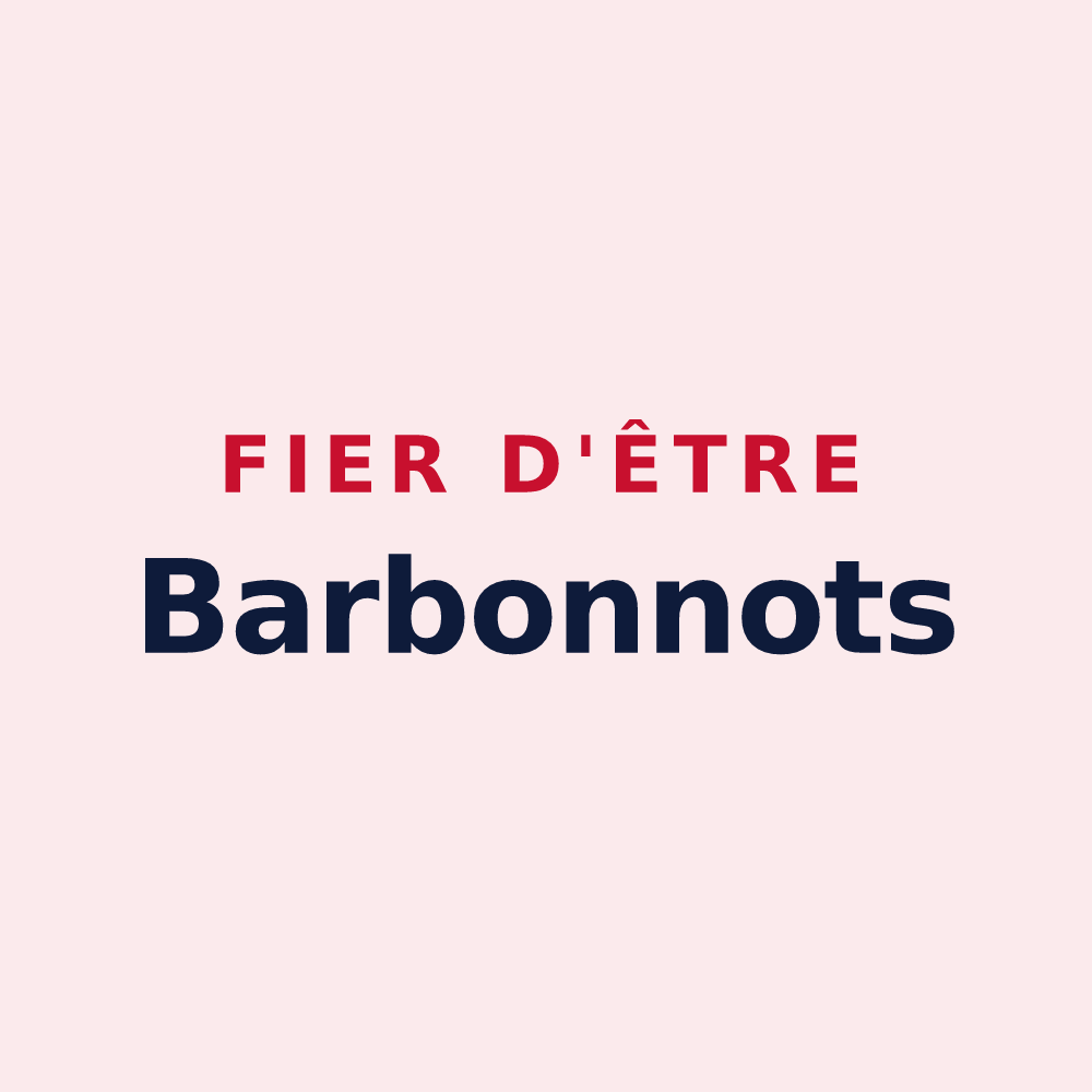Magnet « Fier d'être Barbonnots » — design pour Barbonne-Fayel