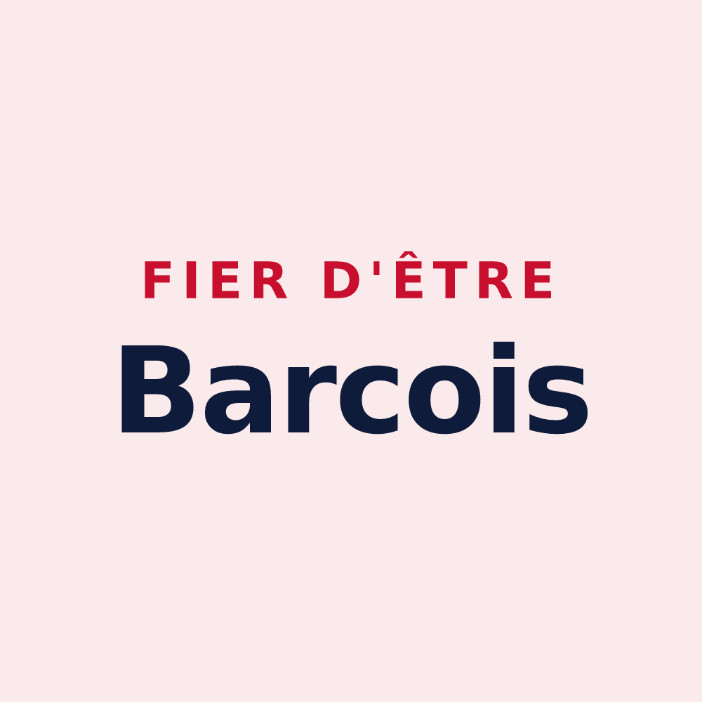 Magnet « Fier d'être Barcois » — design pour Barc