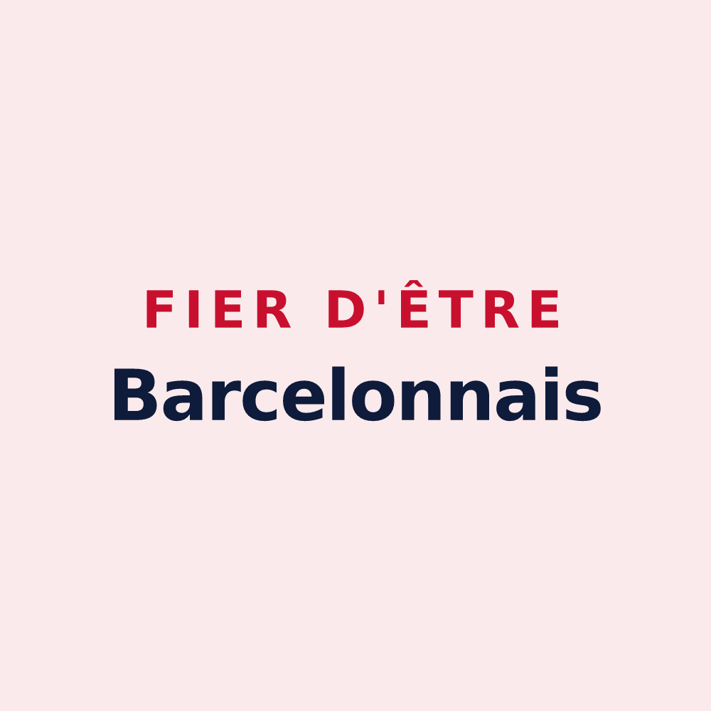 Magnet « Fier d'être Barcelonnais » — design pour Barcelonne-du-Gers