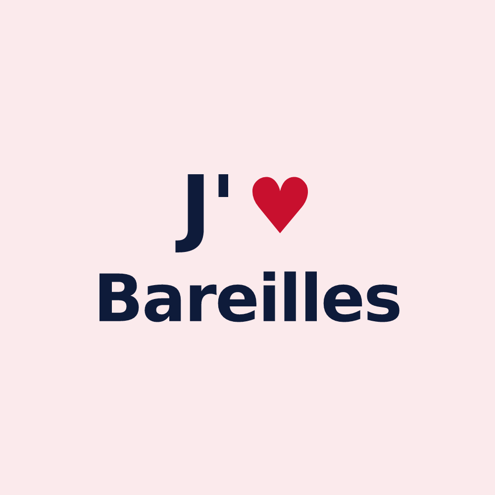 Magnet personnalisé Bareilles — design J'aime Bareilles