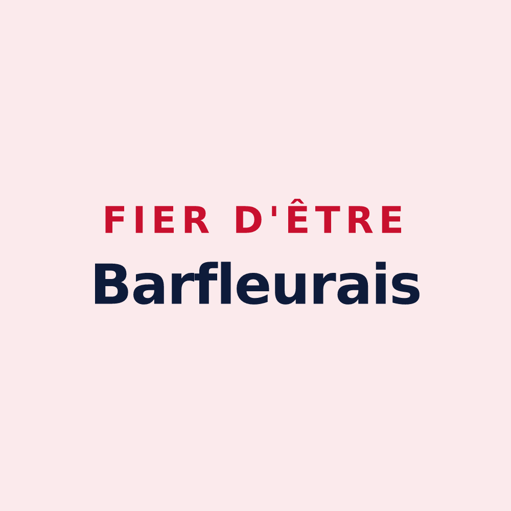 Magnet « Fier d'être Barfleurais » — design pour Barfleur