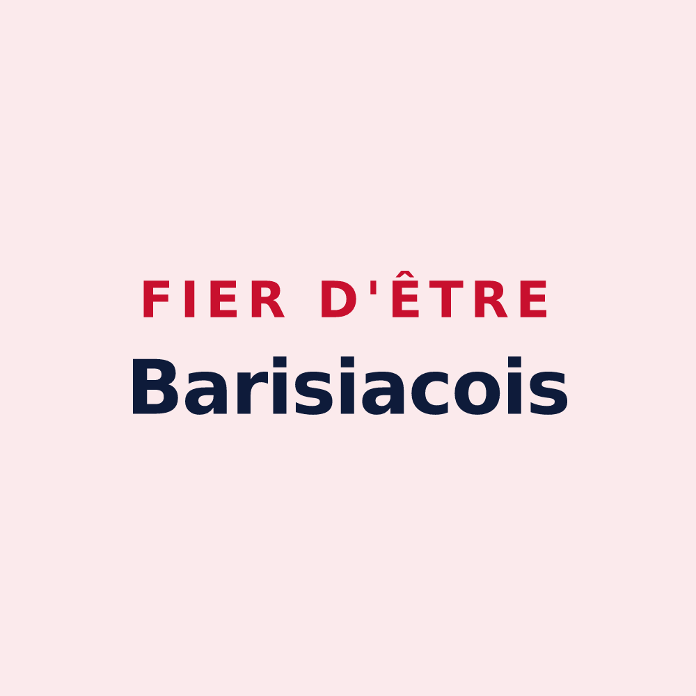Magnet « Fier d'être Barisiacois » — design pour Barisis-aux-Bois