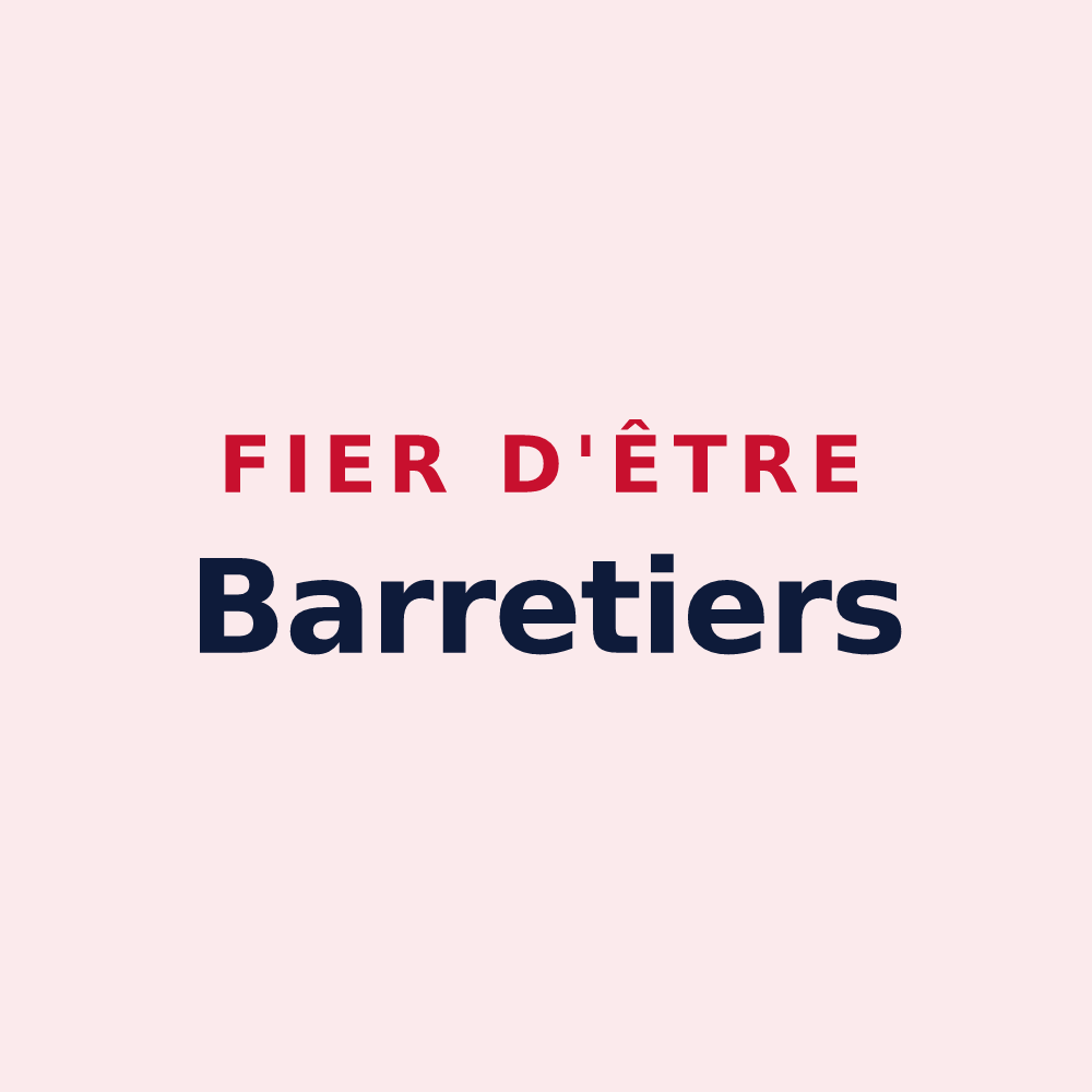 Magnet « Fier d'être Barretiers » — design pour Barret-sur-Méouge