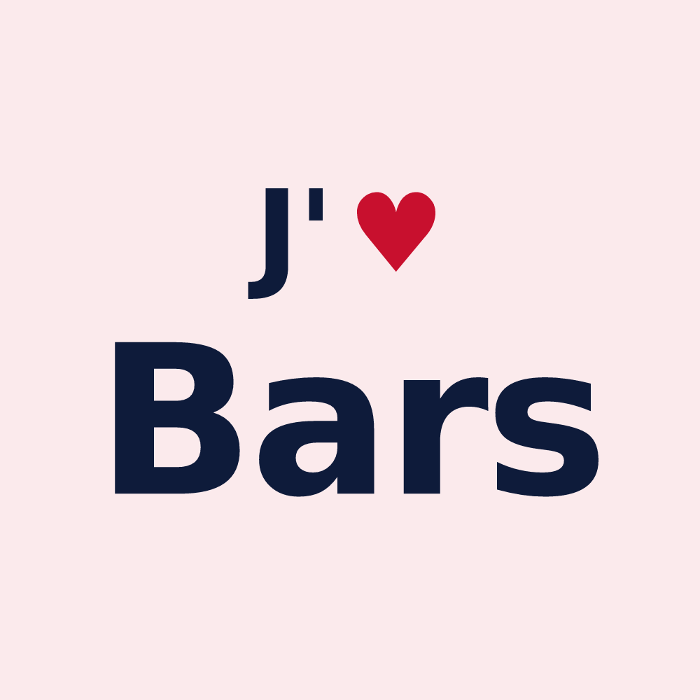 Magnet personnalisé Bars — design J'aime Bars
