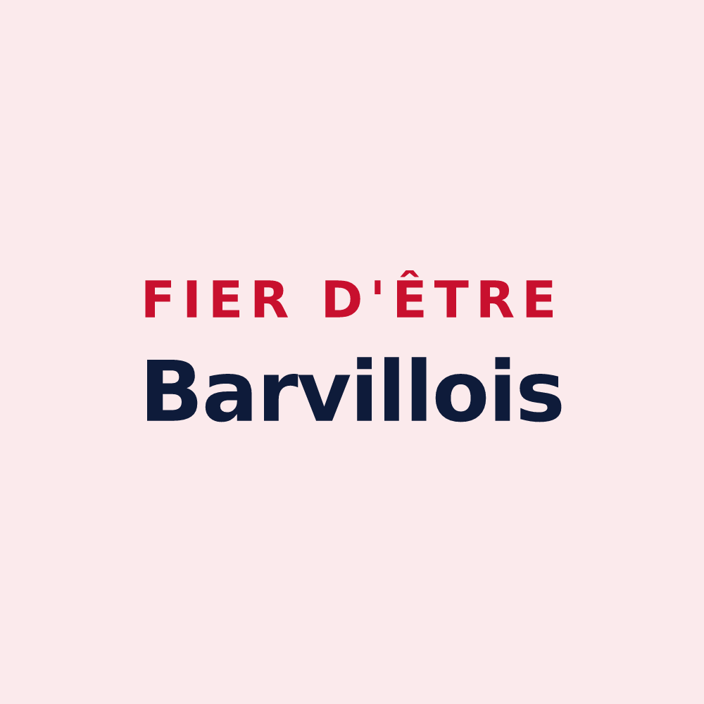 Magnet « Fier d'être Barvillois » — design pour Barville