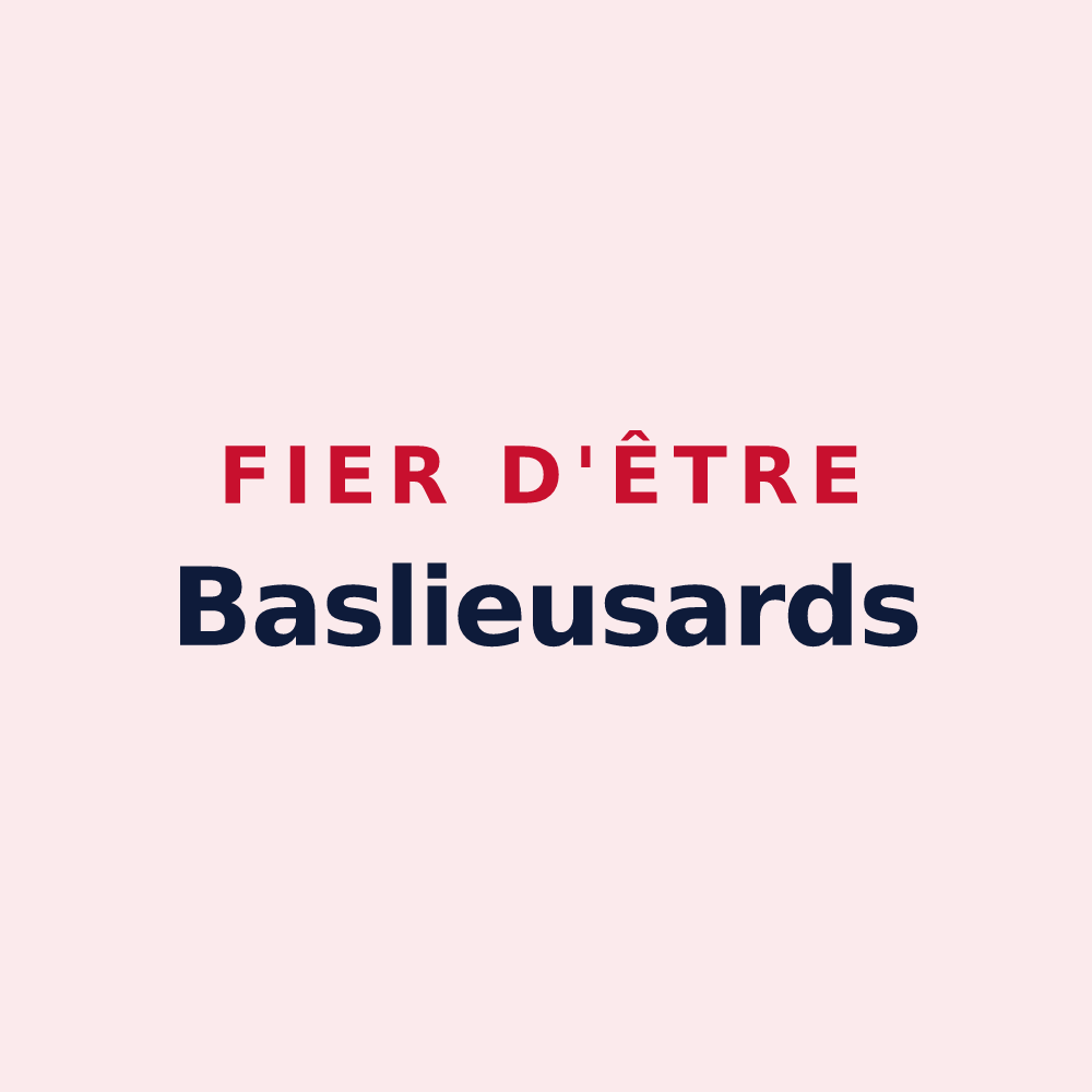 Magnet « Fier d'être Baslieusards » — design pour Bas-Lieu