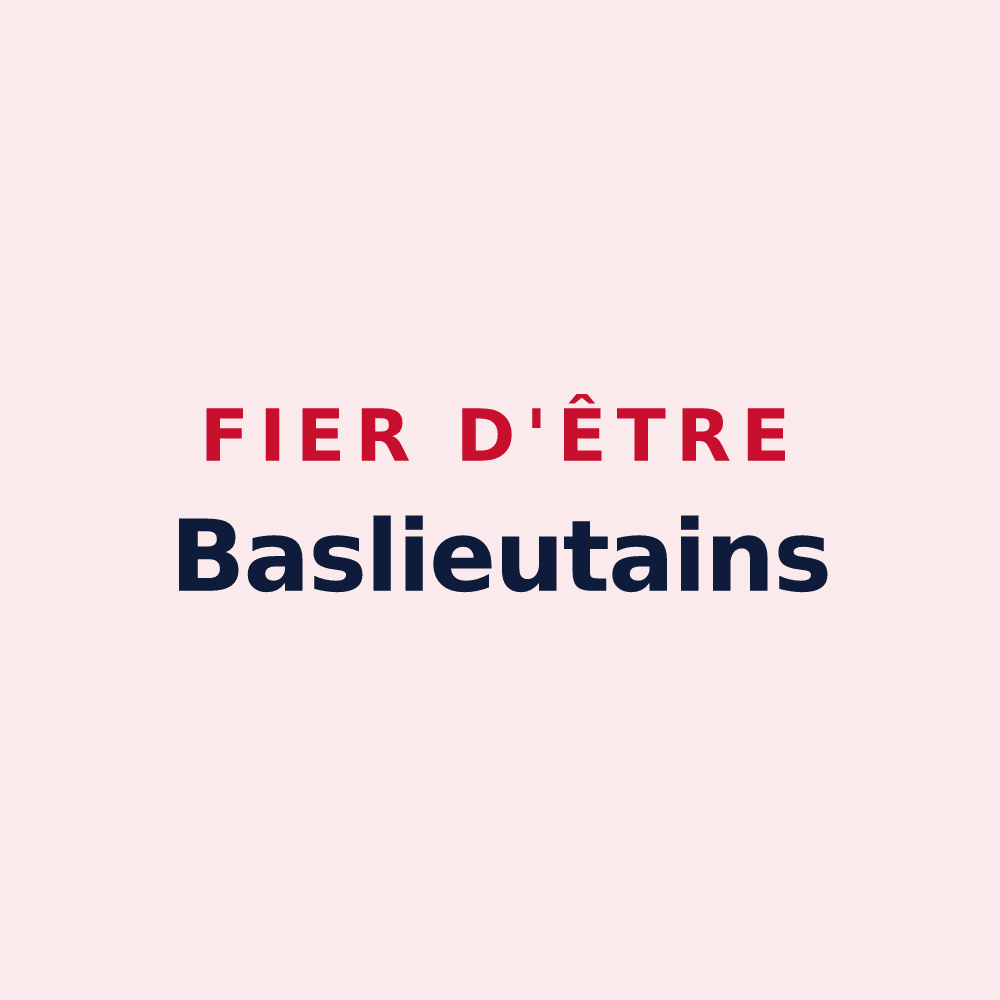 Magnet « Fier d'être Baslieutains » — design pour Baslieux-sous-Châtillon