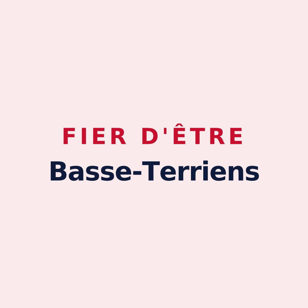 Magnet « Fier d'être Basse-Terriens » — design pour Basse-Terre