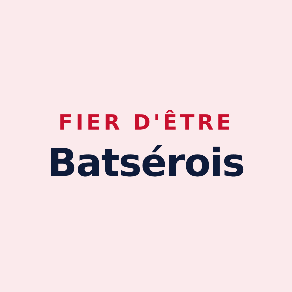 Magnet « Fier d'être Batsérois » — design pour Batsère