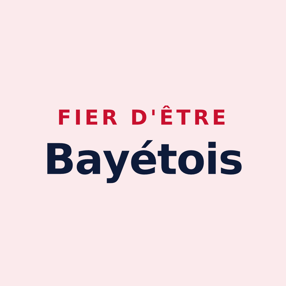 Magnet « Fier d'être Bayétois » — design pour Bayet