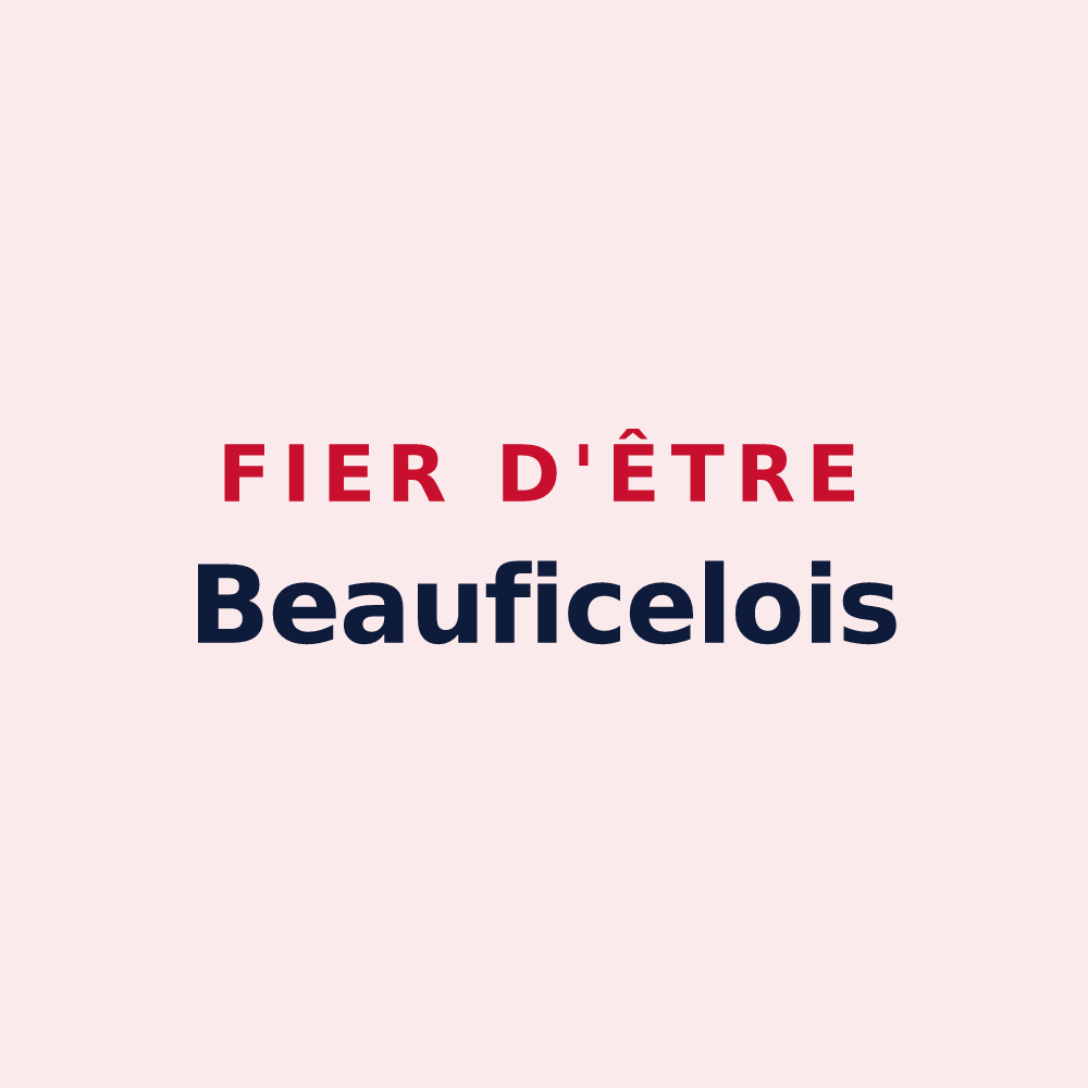 Magnet « Fier d'être Beauficelois » — design pour Beauficel