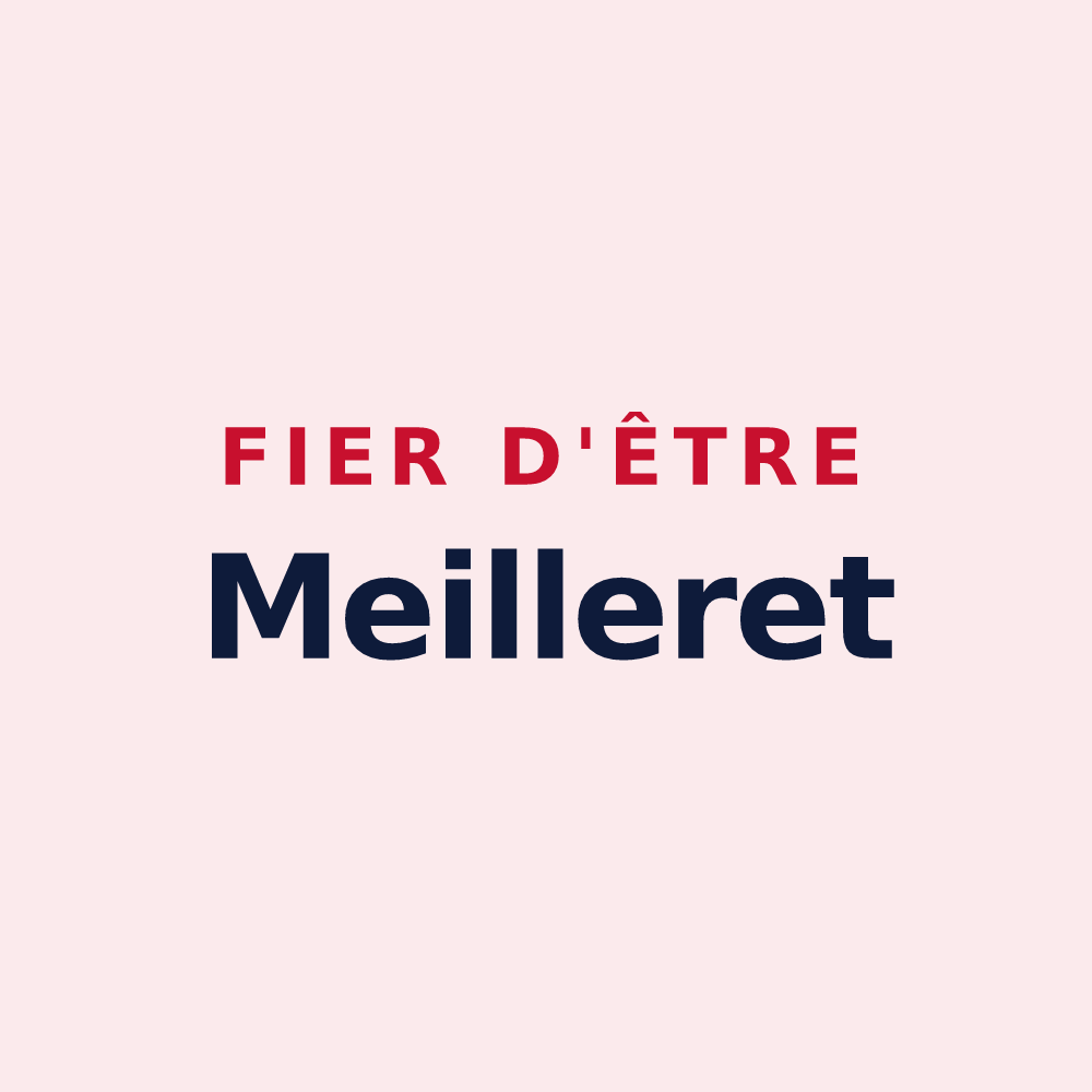Magnet « Fier d'être Meilleret » — design pour Beaufou