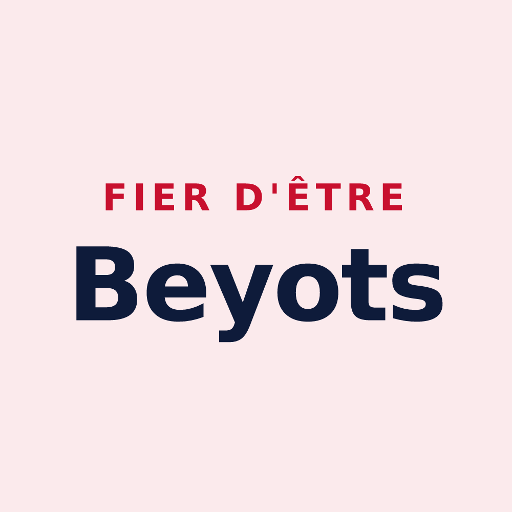 Magnet « Fier d'être Beyots » — design pour Beaulieu