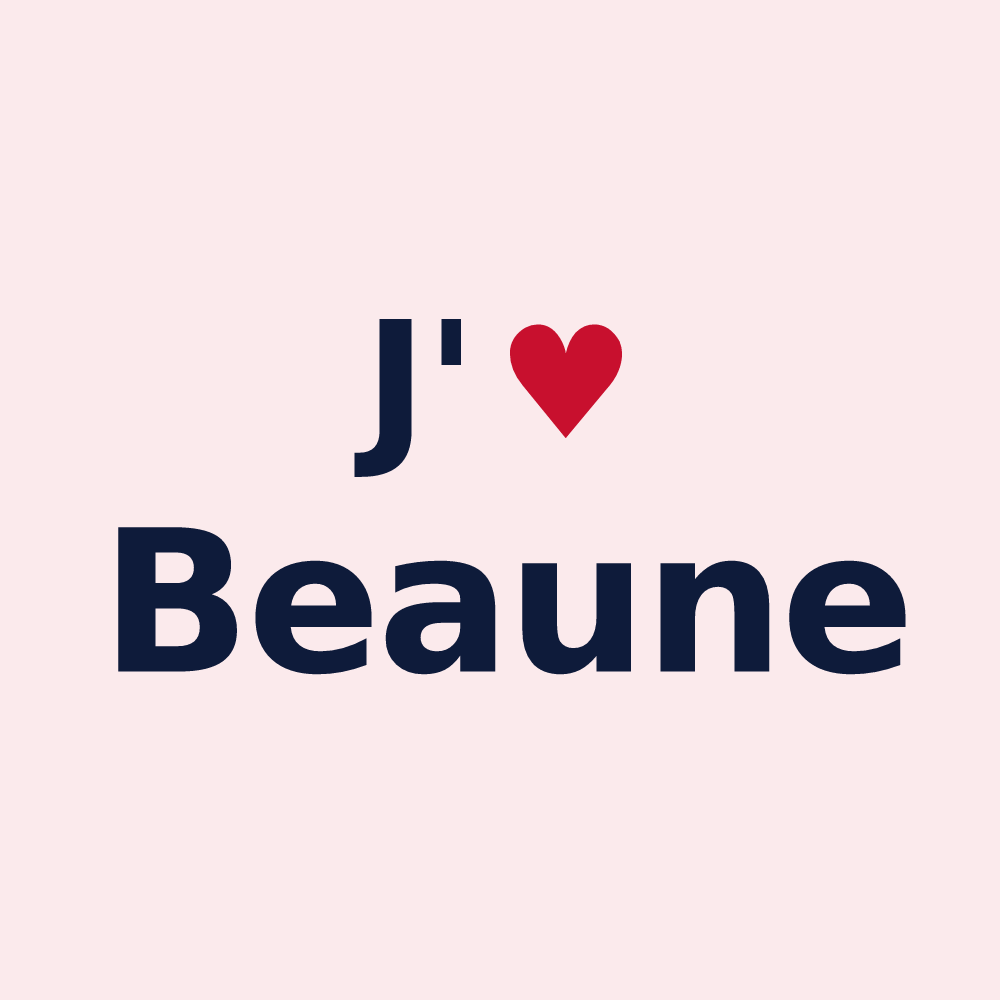 Magnet personnalisé Beaune — design J'aime Beaune