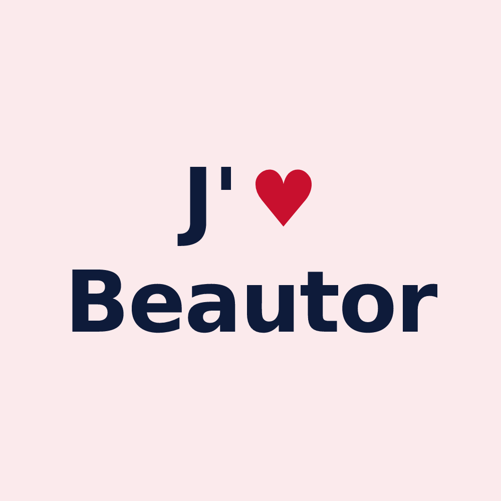 Magnet personnalisé Beautor — design J'aime Beautor