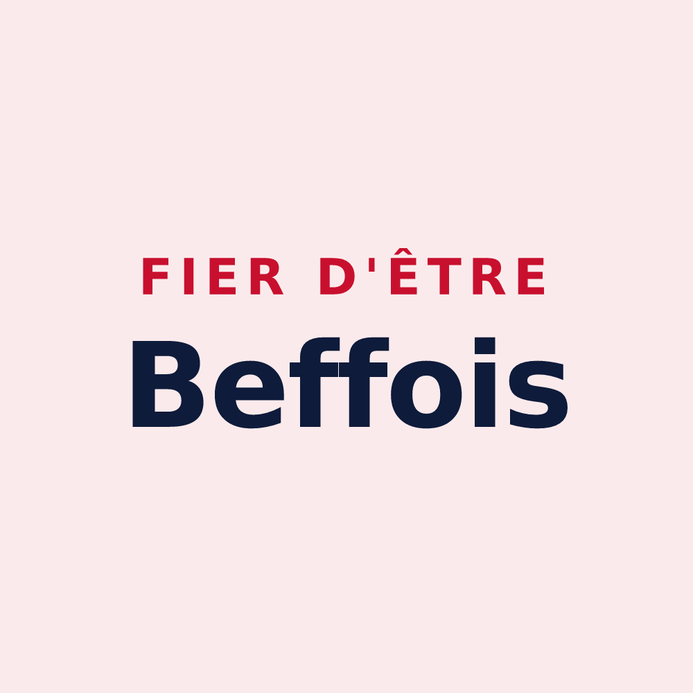 Magnet « Fier d'être Beffois » — design pour Beffes