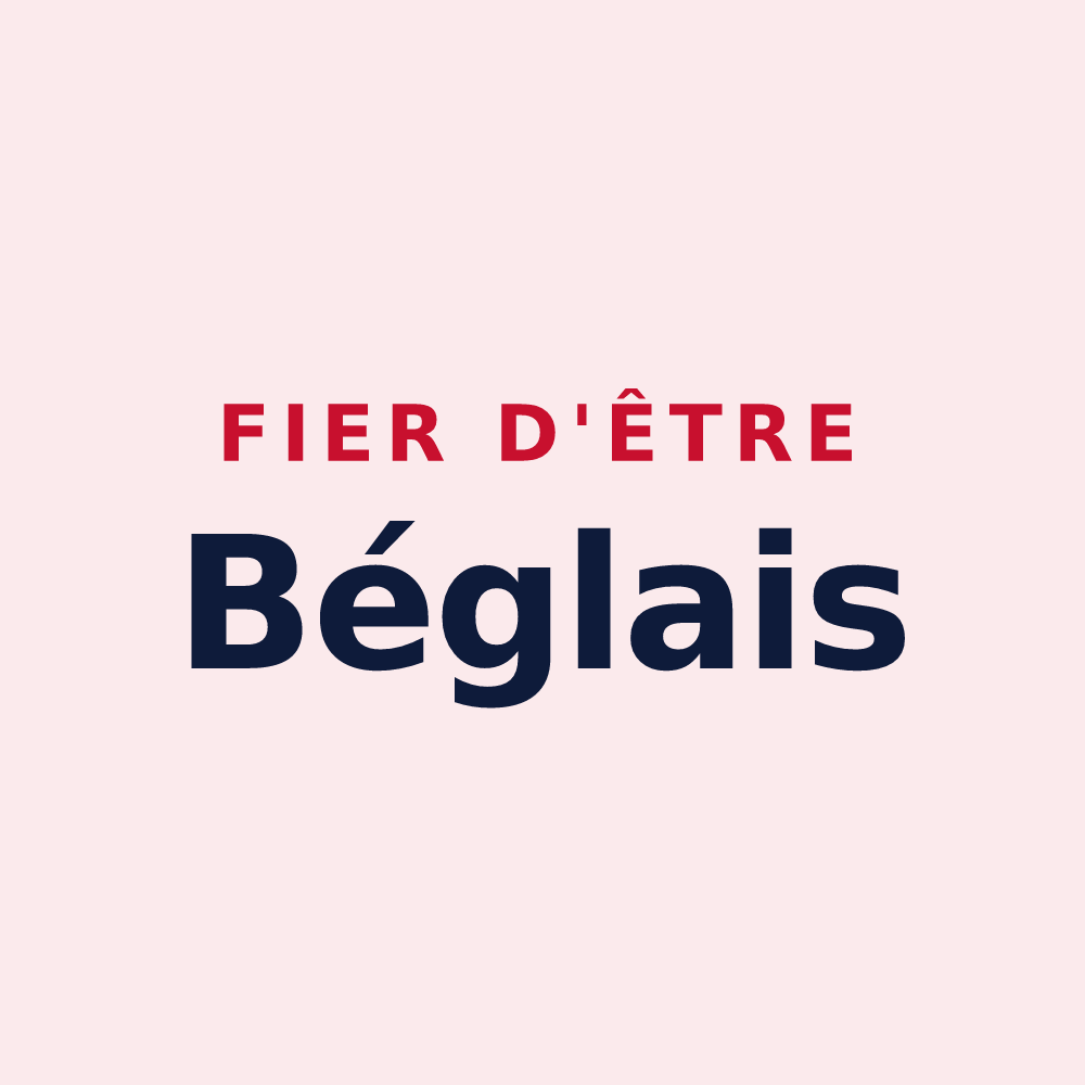 Magnet « Fier d'être Béglais » — design pour Bègles