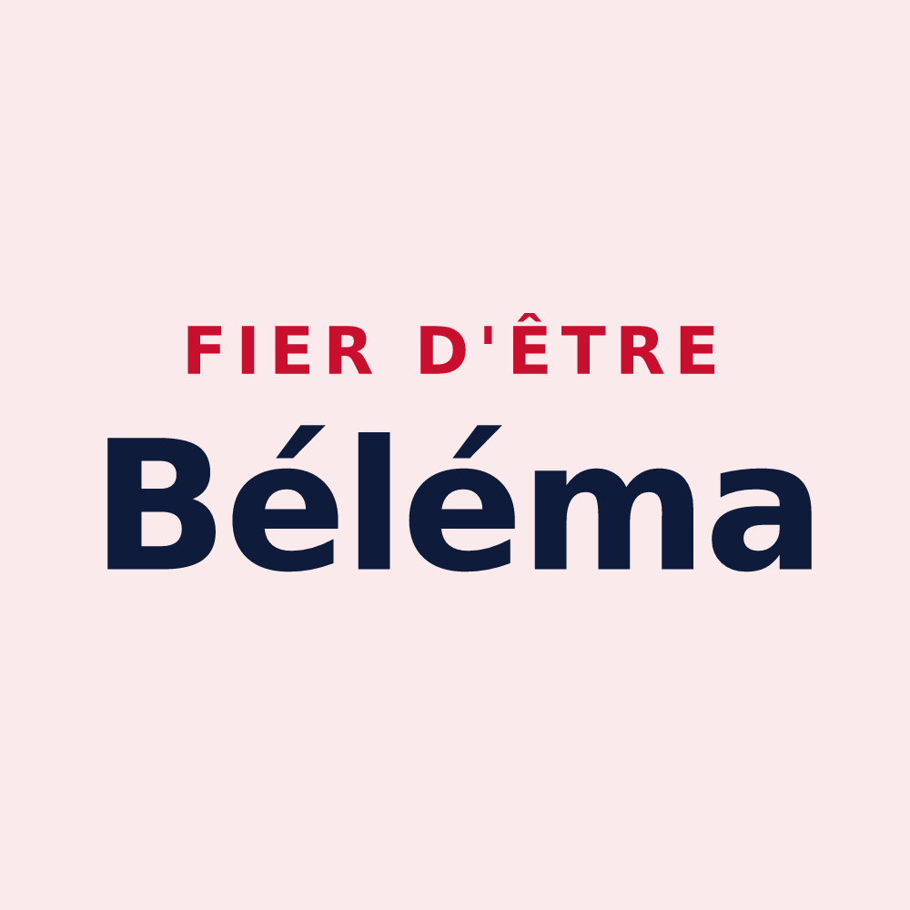 Magnet « Fier d'être Béléma » — design pour Belep