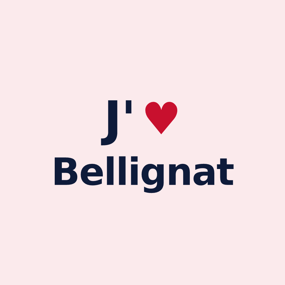 Magnet personnalisé Bellignat — design J'aime Bellignat