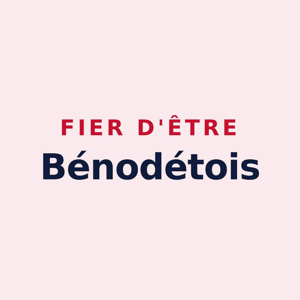 Magnet « Fier d'être Bénodétois » — design pour Bénodet