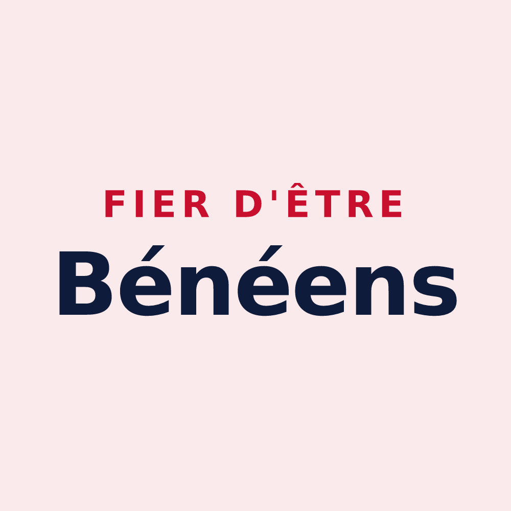 Magnet « Fier d'être Bénéens » — design pour Bény