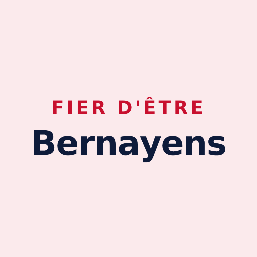 Magnet « Fier d'être Bernayens » — design pour Bernay-en-Ponthieu