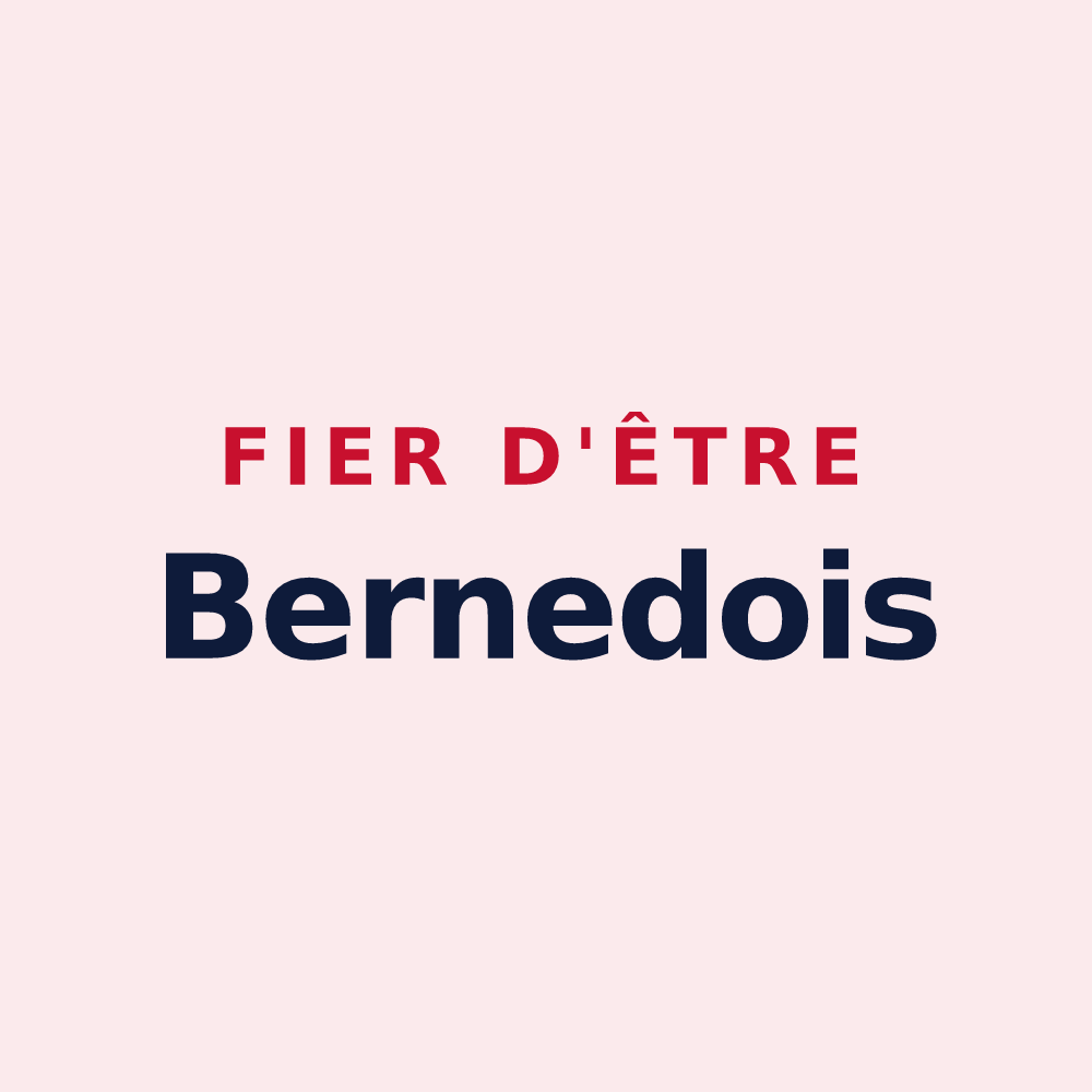 Magnet « Fier d'être Bernedois » — design pour Bernède