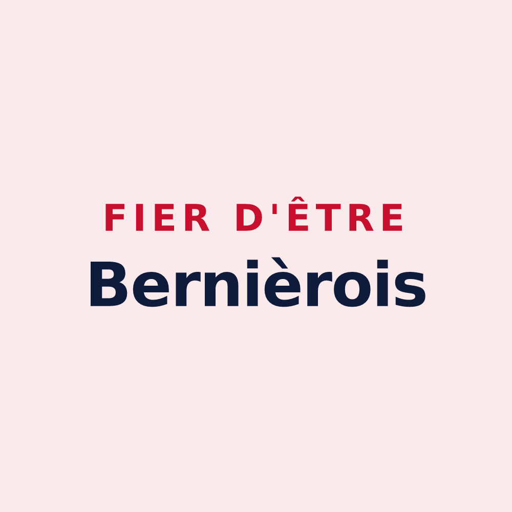 Magnet « Fier d'être Bernièrois » — design pour Bernières