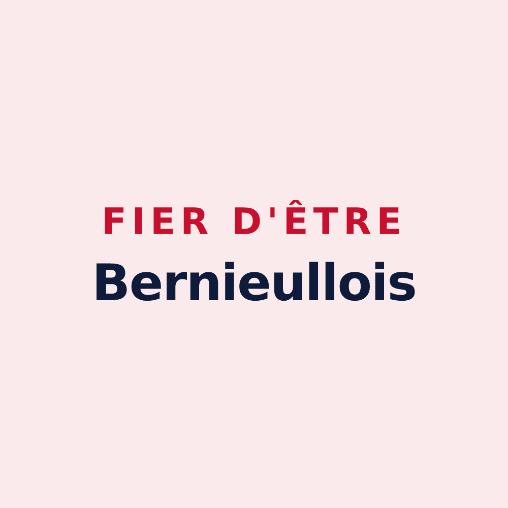 Magnet « Fier d'être Bernieullois » — design pour Bernieulles