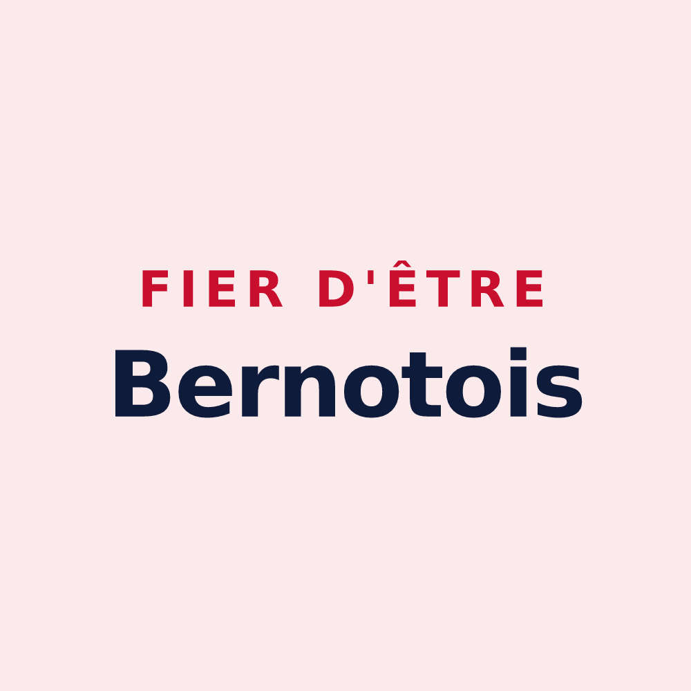 Magnet « Fier d'être Bernotois » — design pour Bernot